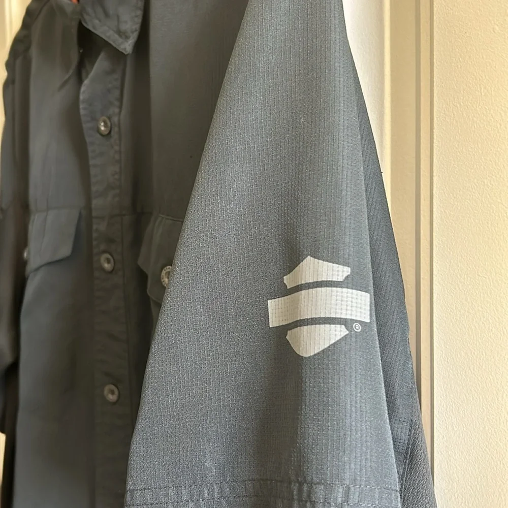Men’s Harley Davidson Performance Short Sleeve Shirt - Picture 4 of 12